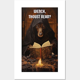 READ - DARK FANTASY ART STYLE DOG Posters and Art